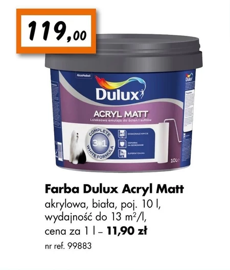 Farba akrylowa Dulux