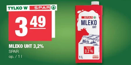 Молоко SPAR