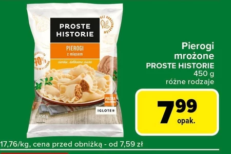 Proste Historie Pierogi z mięsem 450 g