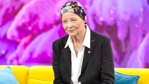 Anna Nehrebecka w "halo tu polsat"