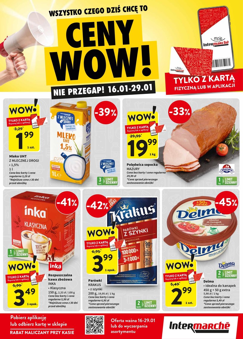 Gazetka promocyjna Intermarche Super - ważna od 16. 01. 2025 do 29. 01. 2025