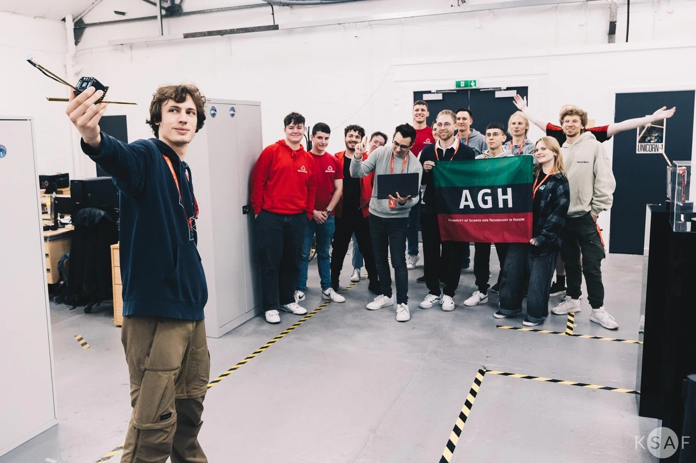 Satelita HYPE został stworzony przez grupę studentów AGH w Krakowie.