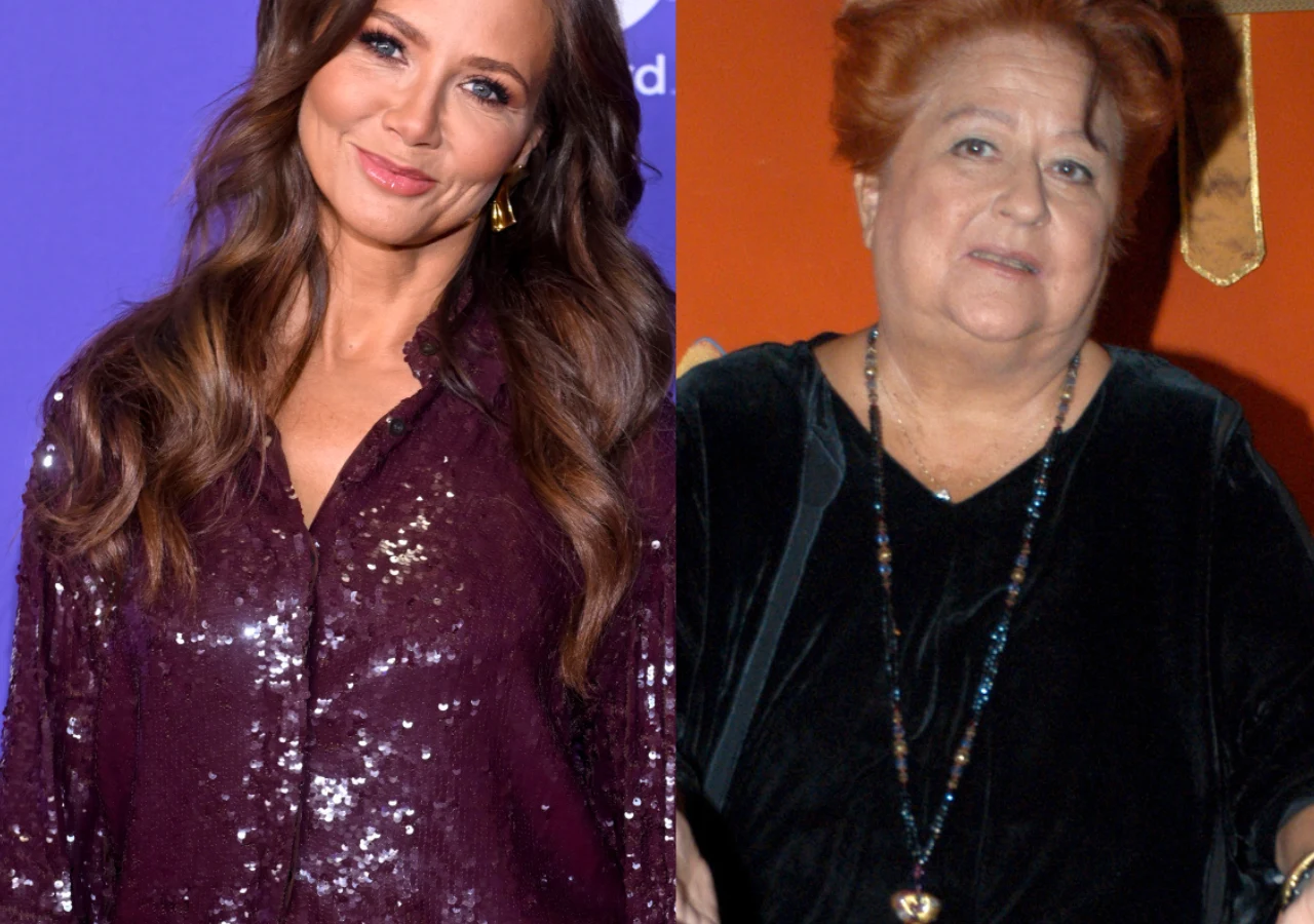 Danuta Rinn była matką chrzestną Kingi Rusin Danuta Rinn była matką chrzestną Kingi Rusin