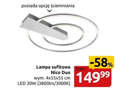 Lampa LED Duo