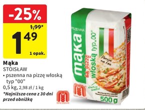 Młyny Stoisław Mąka pszenna na pizzę włoską typ 00 5 kg niska cena