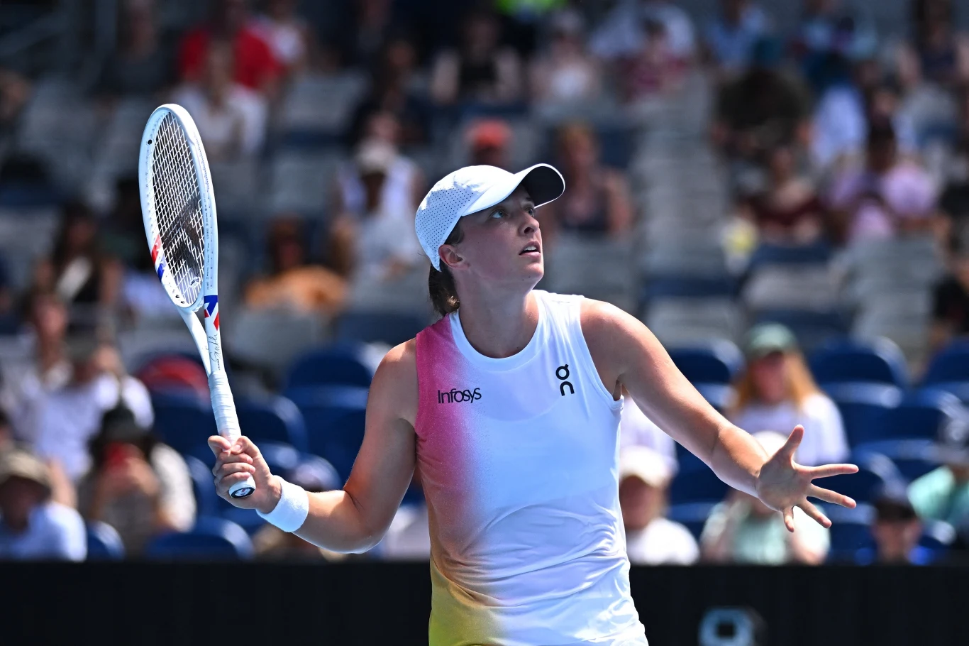Iga Świątek podczas Australian Open 2025 Iga Świątek podczas Australian Open 2025
