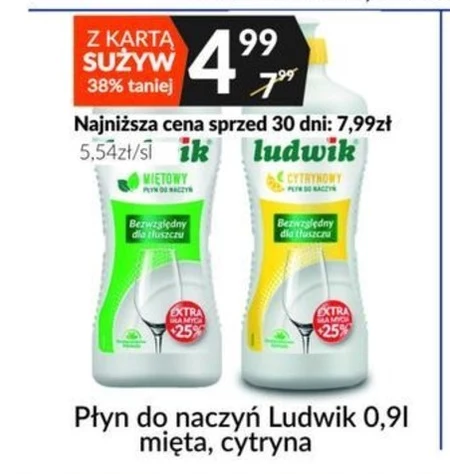 Засіб для миття посуду Ludwik