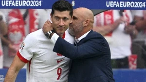 Robert Lewandowski i Michał Probierz
