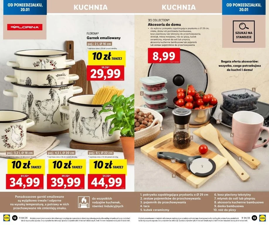 Lidl oferuje garnki Florina 10 zł taniej! Lidl oferuje garnki Florina 10 zł taniej!