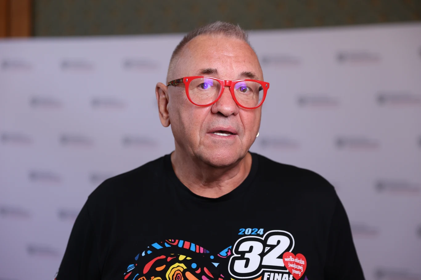 Jerzy Owsiak, główny dyrygent Wielkiej Orkiestry Świątecznej Pomocy Jerzy Owsiak, główny dyrygent Wielkiej Orkiestry Świątecznej Pomocy