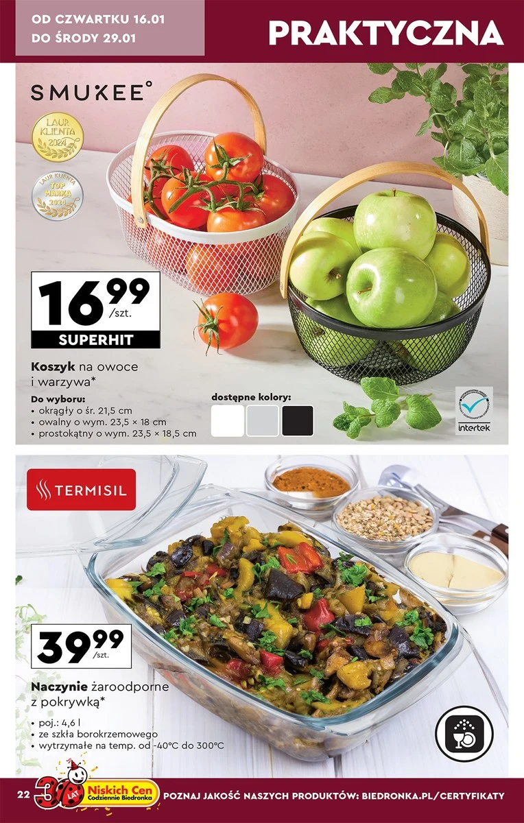 Gotuj i piecz bez ograniczeń! Naczynie żaroodporne za jedyne 39,99 zł!
