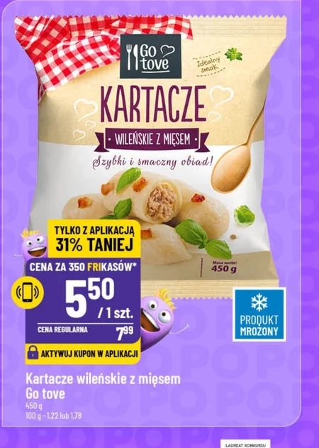 Kartacze z mięsem Go tove