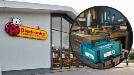 Zestaw narzędzi Makita taniej w Biedronce 