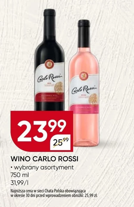 Wino Carlo Rossi