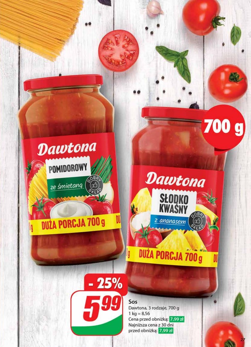 Gazetka: Najlepsze oferty na wyjątkowe chwile - Dino - strona 27