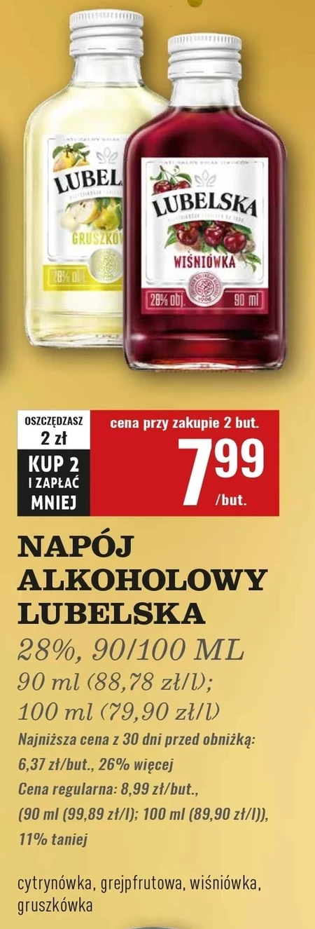 Napój alkoholowy Lubelska