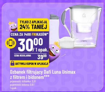 Dzbanek z filtrem Unimax