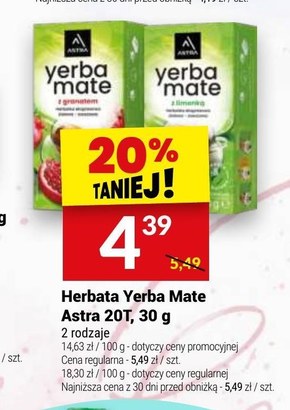 Yerba mate Mate astra niska cena