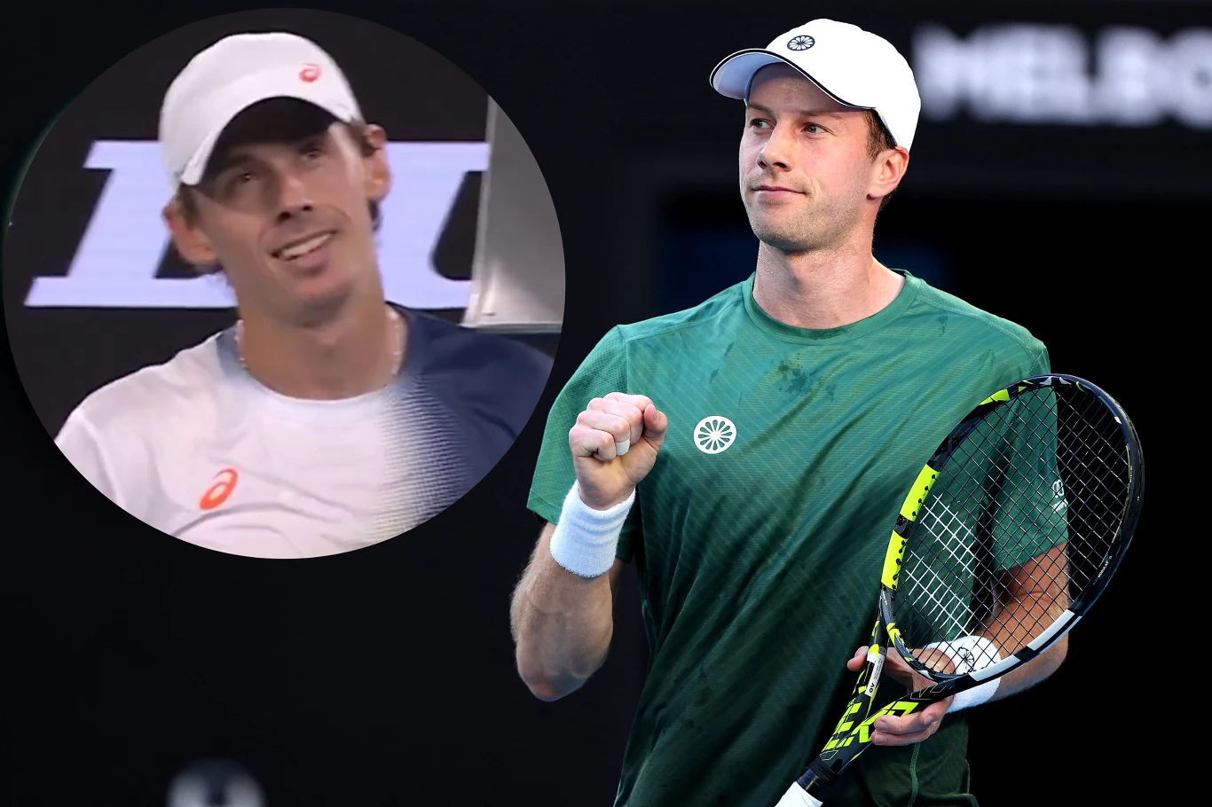Alex De Minaur i Botic van de Zandschulp