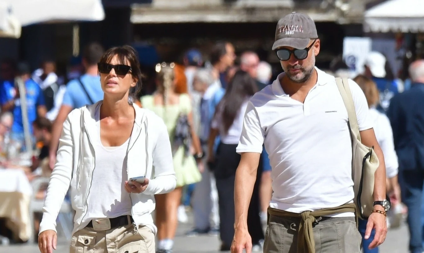 Pep Guardiola i Cristina Serra Pep Guardiola i Cristina Serra