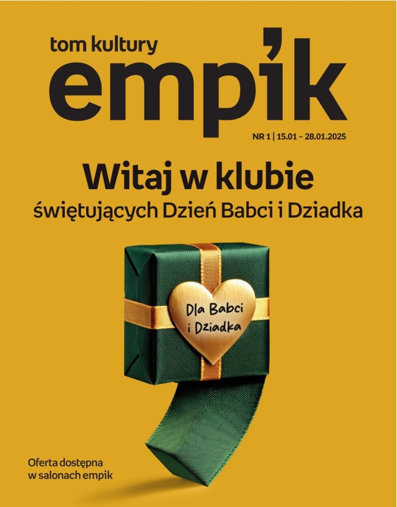 Gazetka promocyjna EMPiK - ważna od 15. 01. 2025 do 28. 01. 2025