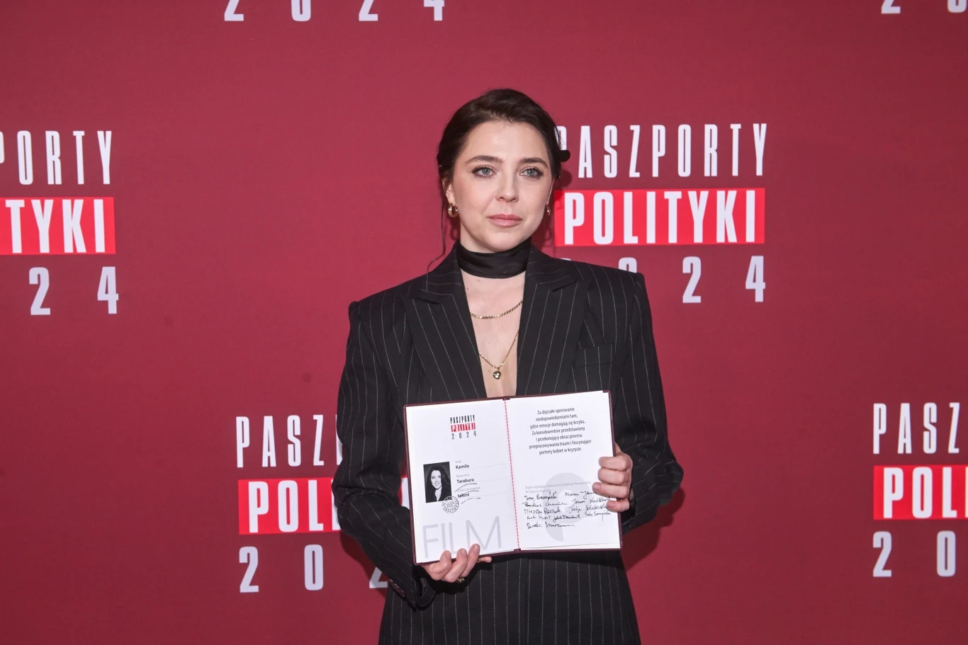 Kamila Tarabura z Paszportem "Polityki" w kategorii Film