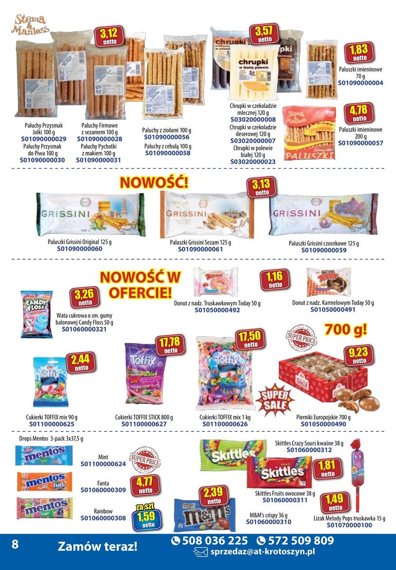 Gazetka: At - nowa oferta spożywcza - strona 8