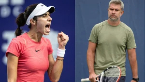 Olgę Danilović (L) w przeszłości trenował Tomasz Wiktorowski (P)