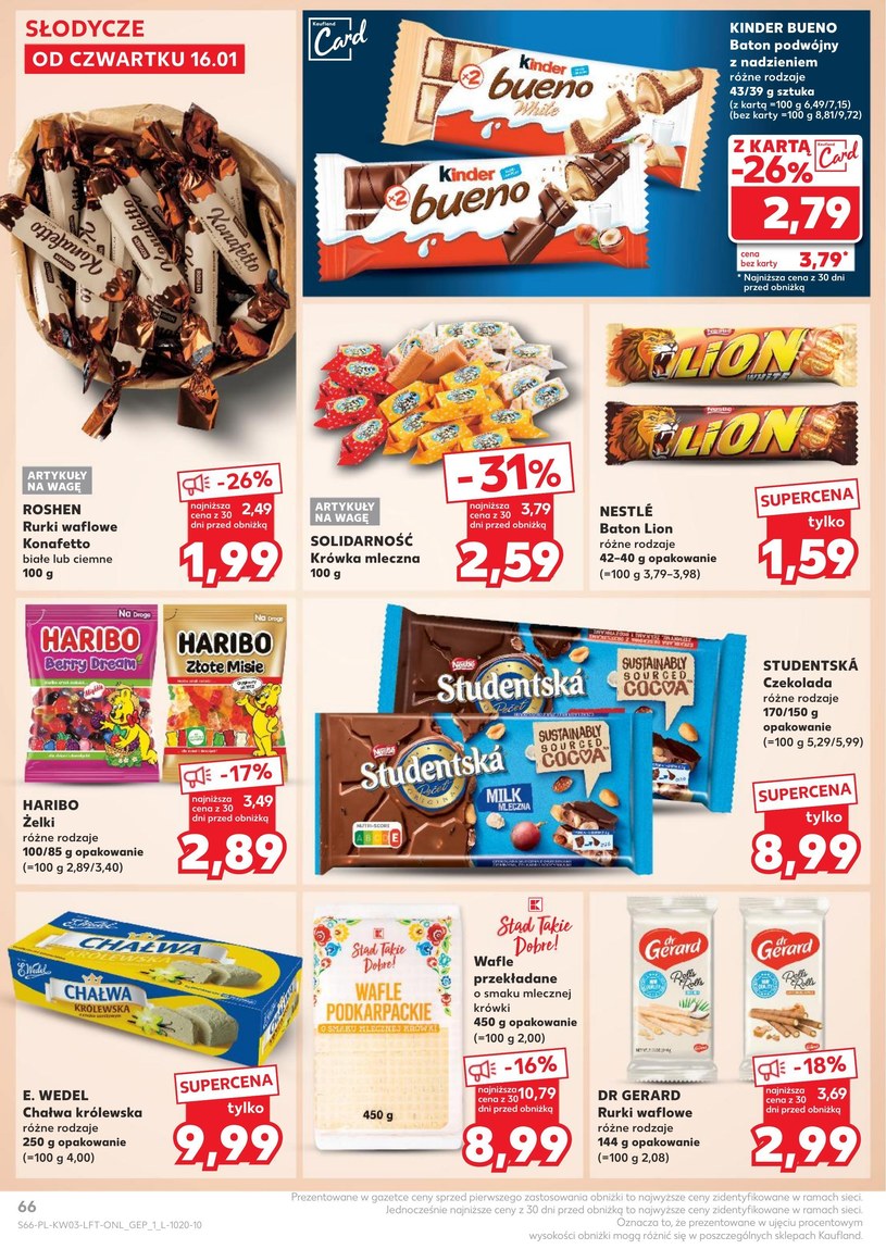 Gazetka: Azjatyckie smaki - Kaufland - strona 66