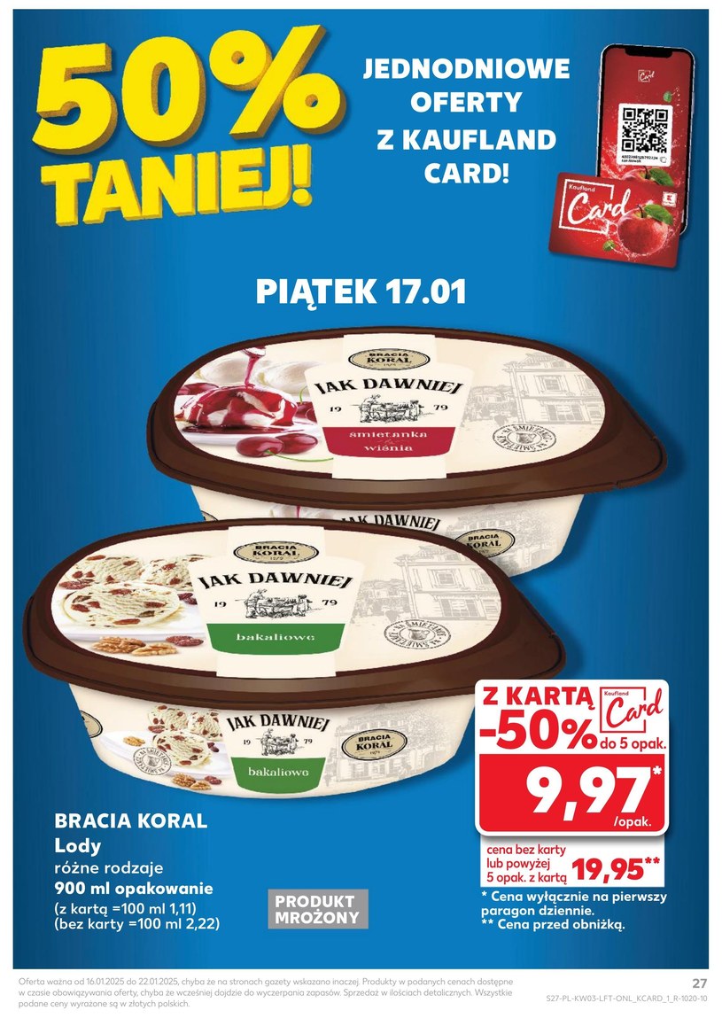 Gazetka: Kulinarne podróże i super ceny - Kaufland - strona 27