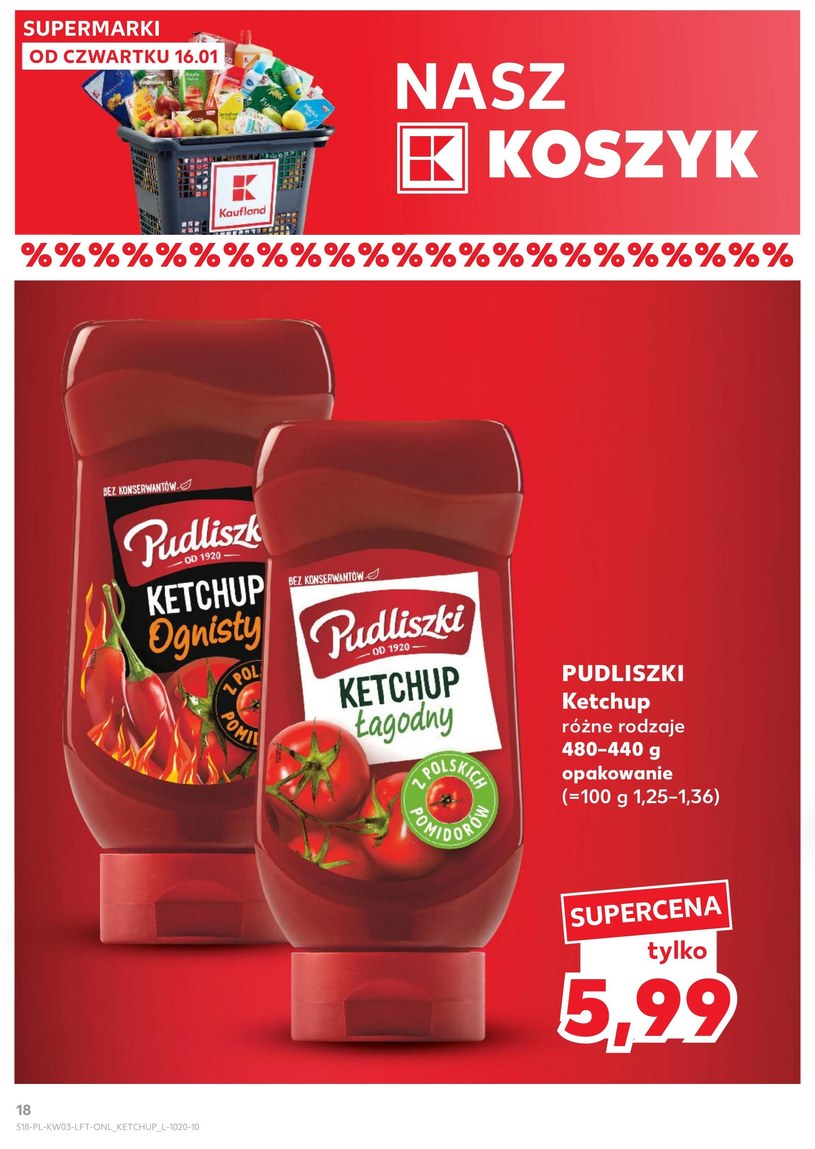 Gazetka: Kulinarne podróże i super ceny - Kaufland - strona 18