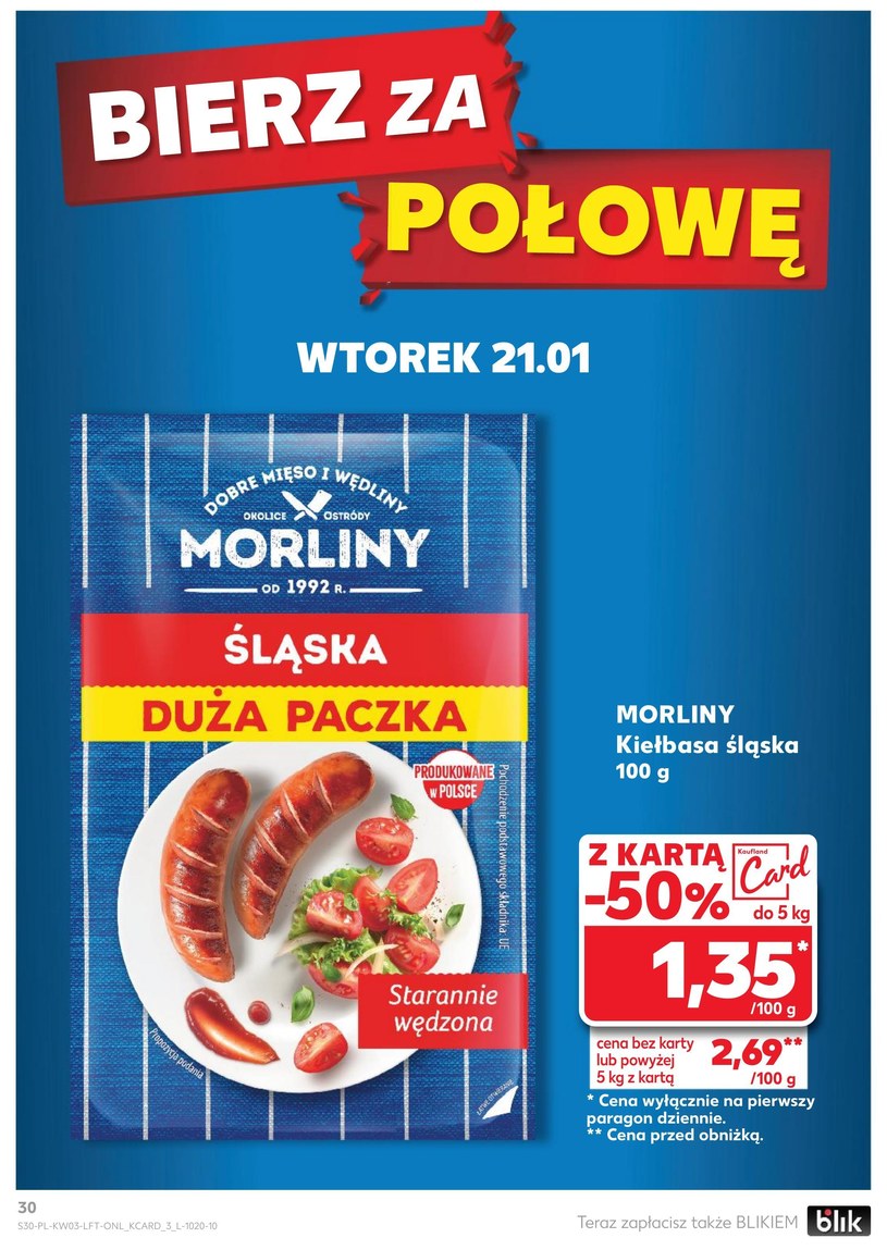 Gazetka: Kulinarne podróże i super ceny - Kaufland - strona 30