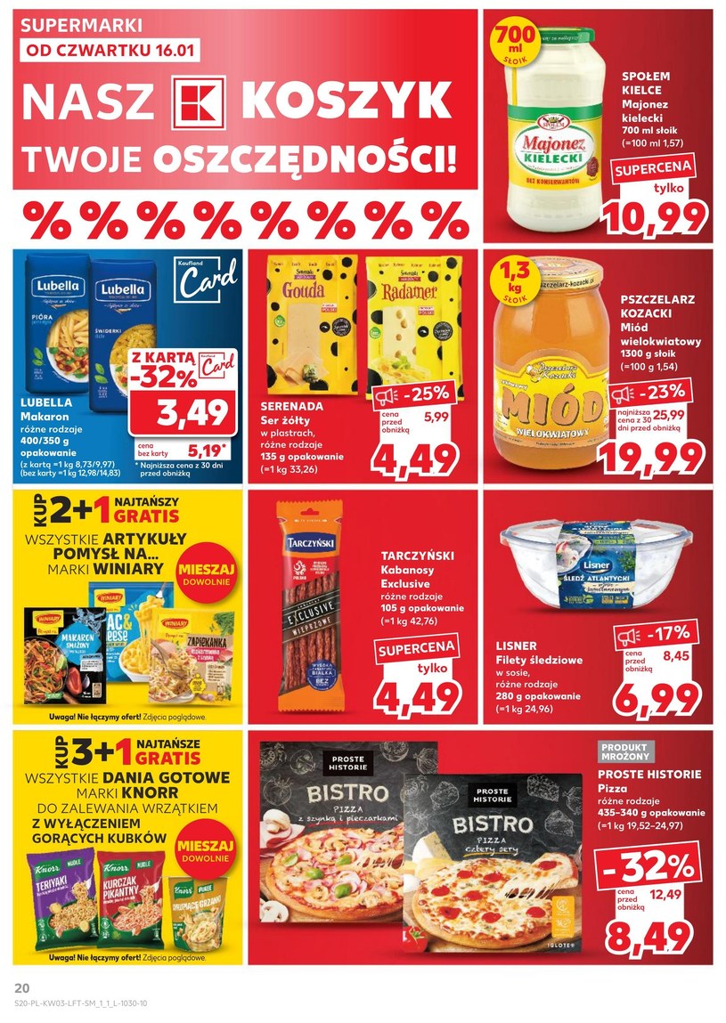 Gazetka: Z kartą jeszcze taniej! Sprawdź! - Kaufland - strona 20