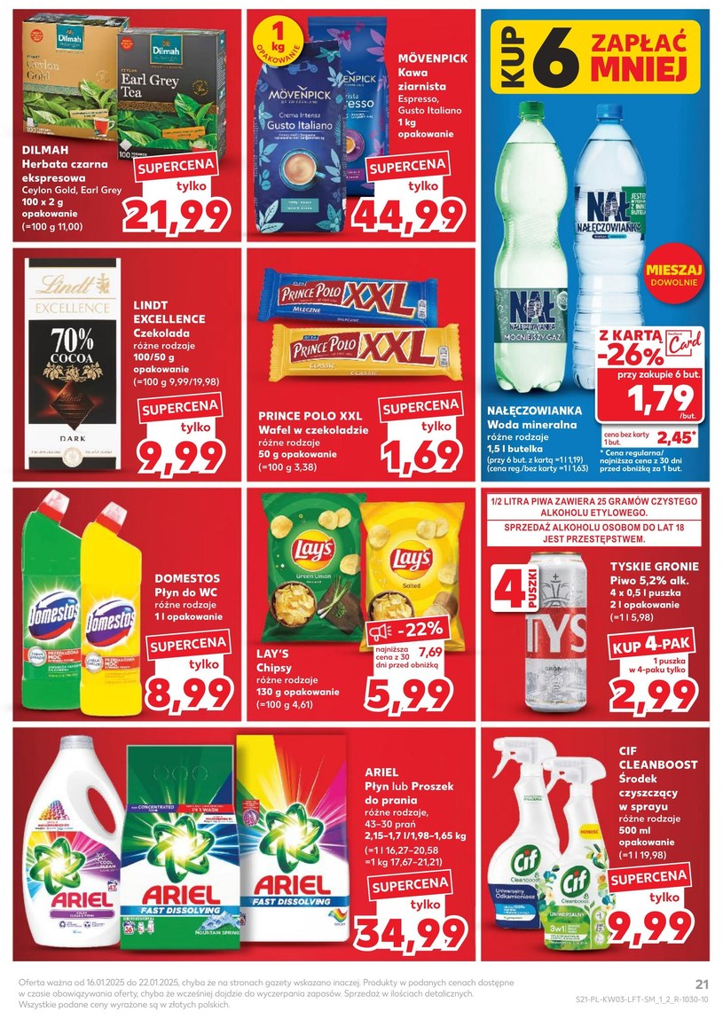 Gazetka: Z kartą jeszcze taniej! Sprawdź! - Kaufland - strona 21