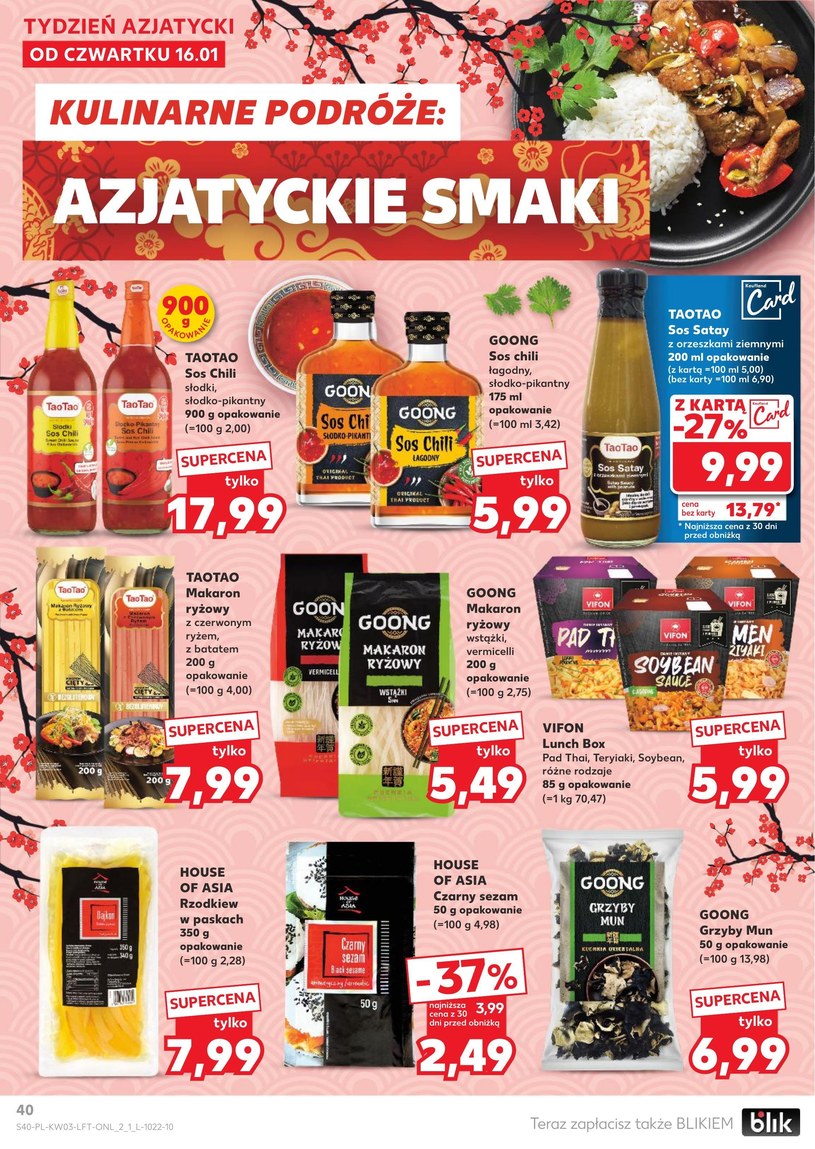 Gazetka: Z kartą jeszcze taniej! Sprawdź! - Kaufland - strona 40