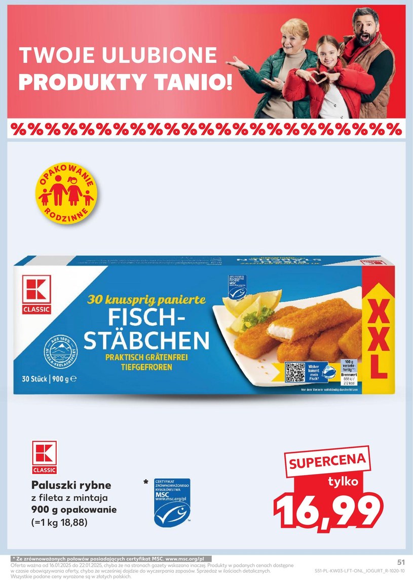 Gazetka: Z kartą jeszcze taniej! Sprawdź! - Kaufland - strona 51