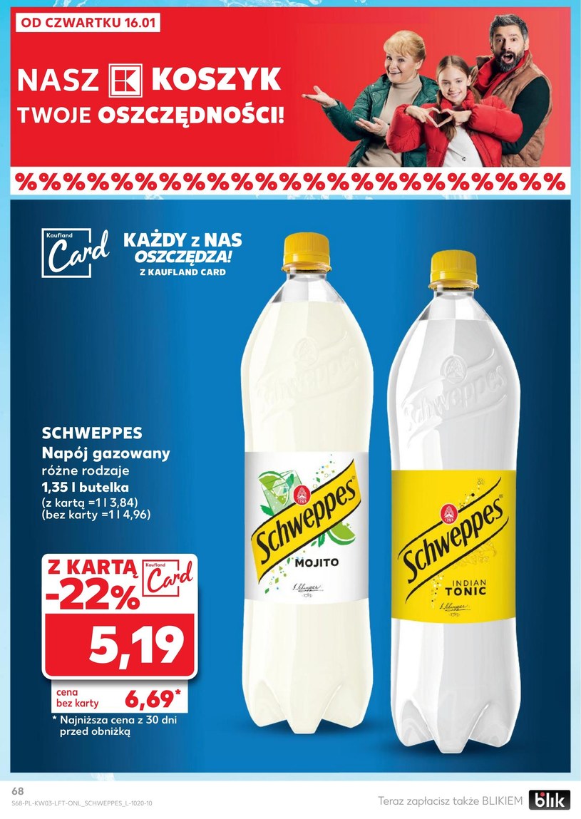 Gazetka: Z kartą jeszcze taniej! Sprawdź! - Kaufland - strona 68