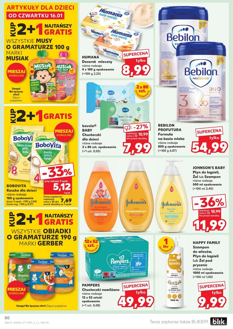 Gazetka: Codzienne zakupy w niskich cenach - Kaufland - strona 80