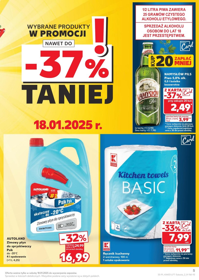 Gazetka: Zawsze świeżo, zawsze tanio! - Kaufland - strona 5