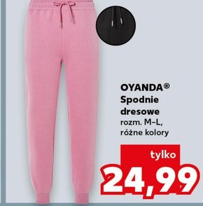 Spodnie dresowe Oyanda niska cena