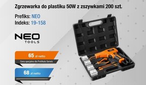 Zgrzewarka do plastiku Neo Tools niska cena