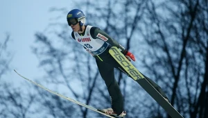 Wiktor Fickowski podczas mistrzostw Polski w 2020 roku