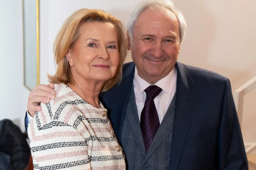 Barbara Bursztynowicz i Andrzej Grabarczyk