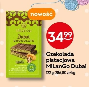 Dubajska czekolada w Żabce Dubajska czekolada w Żabce