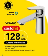 Bateria umywalkowa Valvex