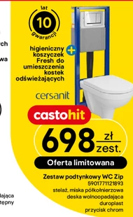 Zestaw podtynkowy Cersanit