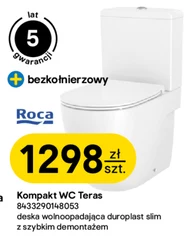 Kompakt wc Roca