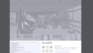 DOOM w pliku .pdf. Powstało dziwaczne i kreatywne wydanie gry