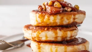Idealny przepis na pyszne śniadanie. Naleśniki po amerykańsku podawaj z ulubionymi dodatkami