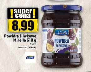 Mirella Powidła śliwkowe 610 g niska cena